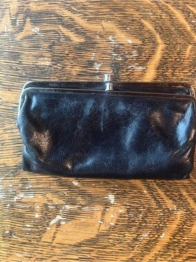 HOBO Black International Clutch Wallet